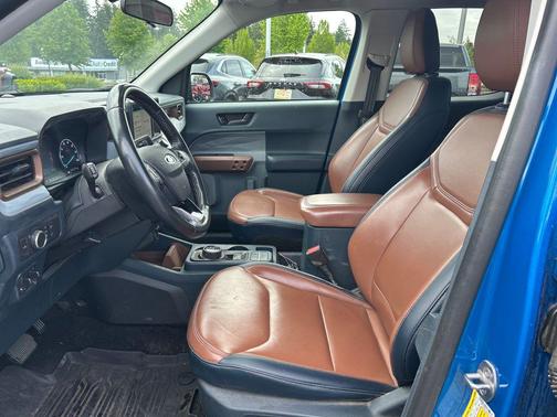 Velocity Blue Metallic 2022 Ford Maverick Lariat