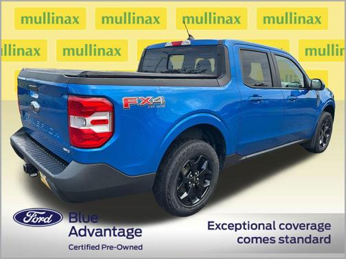 Velocity Blue Metallic 2022 Ford Maverick Lariat