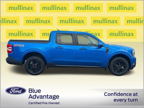 Velocity Blue Metallic 2022 Ford Maverick Lariat