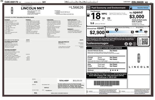 2014 Lincoln MKT EcoBoost
