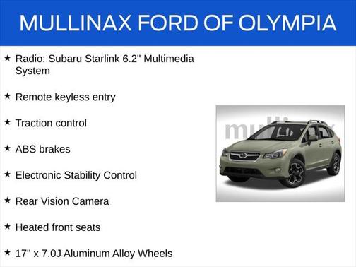 2015 Subaru XV Crosstrek 2.0i Premium