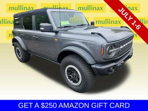 Carbonized Gray Metallic 2023 Ford Bronco Badlands