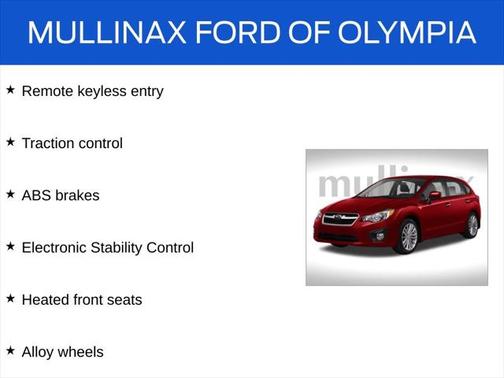 2012 Subaru Impreza 2.0i Sport Limited