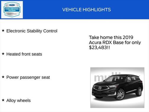 2019 Acura RDX Technology Package