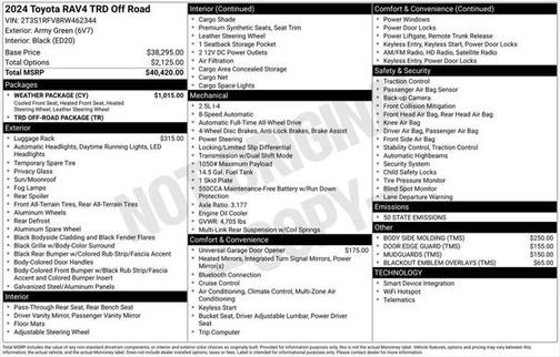 2024 Toyota RAV4 TRD Off Road