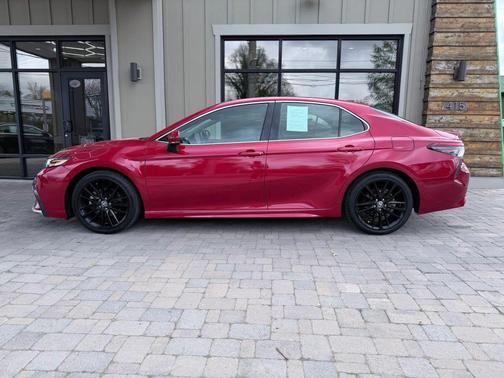 Supersonic Red 2021 Toyota Camry XSE