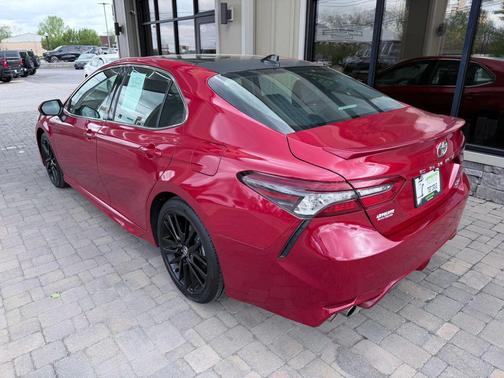 Supersonic Red 2021 Toyota Camry XSE