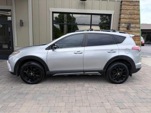 Silver Sky Metallic 2018 Toyota RAV4 Adventure