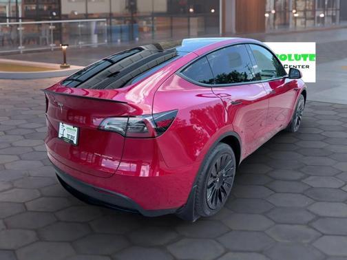 Red Multi-Coat 2022 Tesla Model Y Long Range Dual Motor All-Wheel Drive