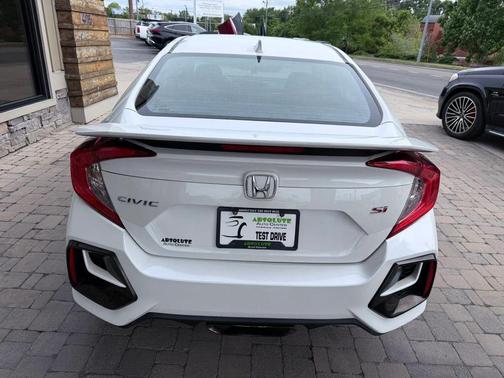 Platinum White Pearl 2020 Honda Civic Si Base