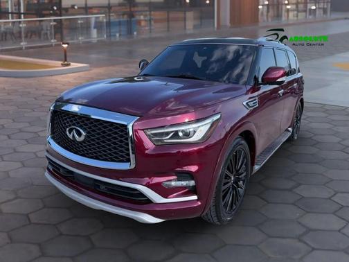 Coulis Red 2020 INFINITI QX80 Limited SUV