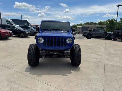 Ocean Blue Metallic Clearcoat 2018 Jeep Wrangler Unlimited Sport
