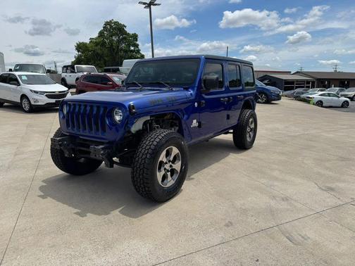 Ocean Blue Metallic Clearcoat 2018 Jeep Wrangler Unlimited Sport