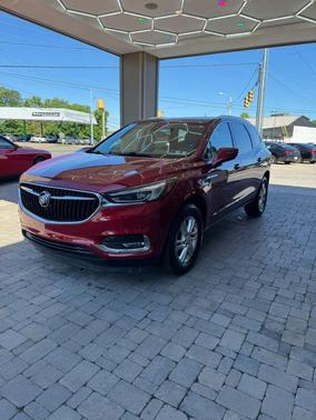 Red 2018 Buick Enclave Premium