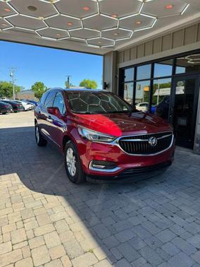 Red 2018 Buick Enclave Premium