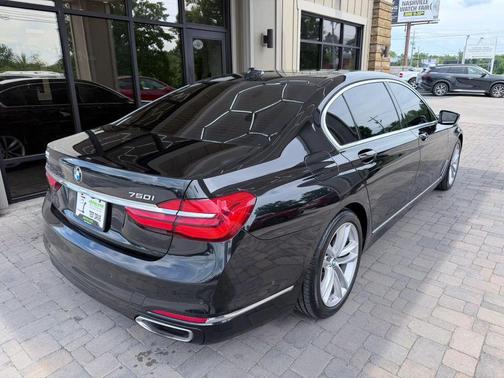 Black 2017 BMW 750 i xDrive