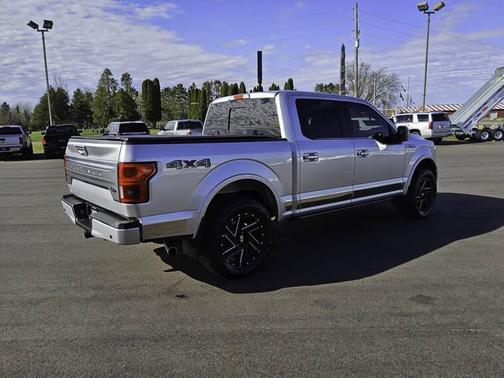 Ingot Silver Metallic 2018 Ford F-150 Platinum