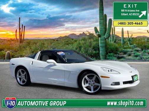 Arctic White 2006 Chevrolet Corvette Base