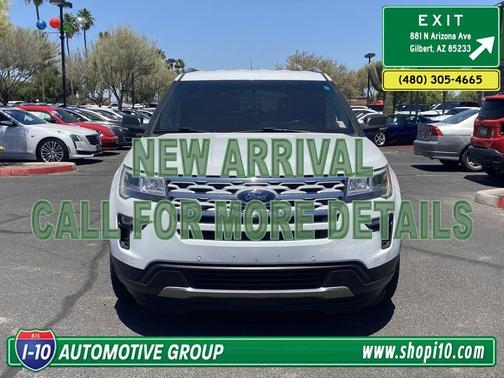 Oxford White 2019 Ford Explorer XLT