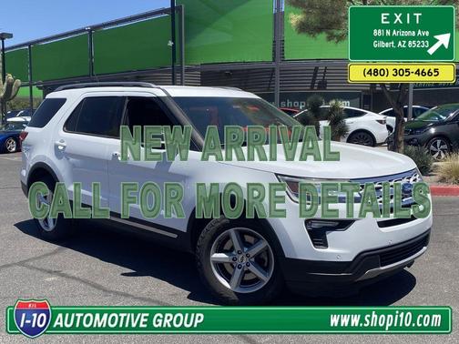 Oxford White 2019 Ford Explorer XLT