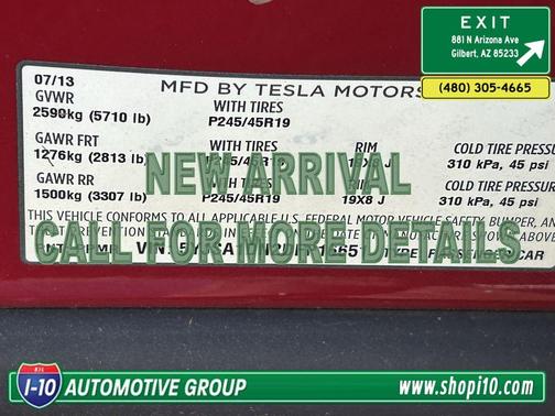 2013 Tesla Model S Performance