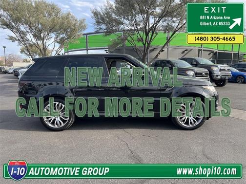 2016 Land Rover Range Rover Sport 5.0L Supercharged Dynamic