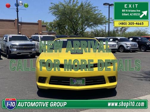 Bright Yellow 2014 Chevrolet Camaro 2SS