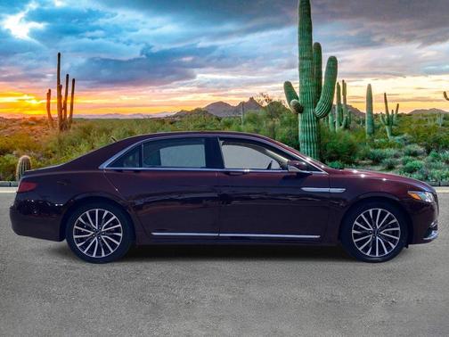 Burgundy Velvet Tinted Clearcoat 2017 Lincoln Continental Select