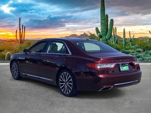 Burgundy Velvet Tinted Clearcoat 2017 Lincoln Continental Select