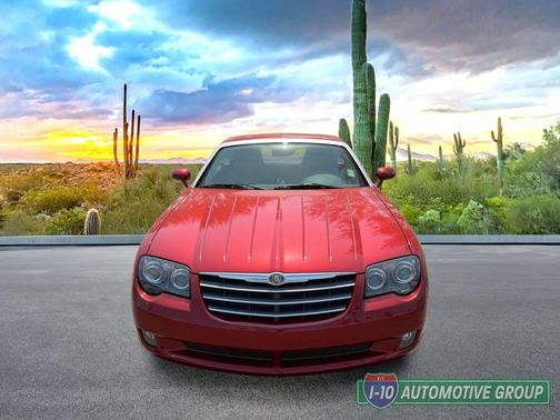 Blaze Red Crystal Pearl 2006 Chrysler Crossfire Limited
