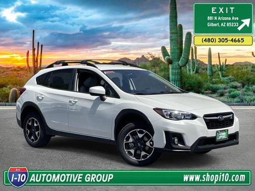 Crystal White Pearl 2019 Subaru Crosstrek 2.0i Premium