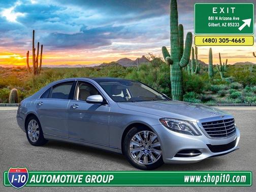 Diamond Silver Metallic 2014 Mercedes-Benz S-Class S 550