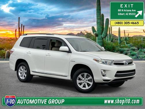 Blizzard Pearl 2012 Toyota Highlander Hybrid