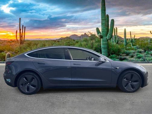 Gray 2020 Tesla Model 3 Long Range