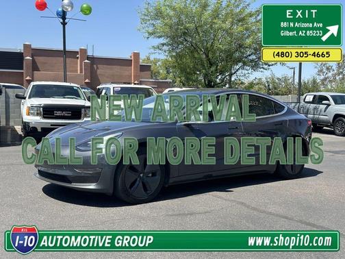Gray 2020 Tesla Model 3 Long Range