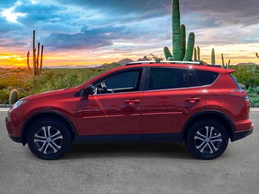 Barcelona Red Metallic 2017 Toyota RAV4 LE