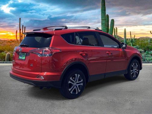Barcelona Red Metallic 2017 Toyota RAV4 LE