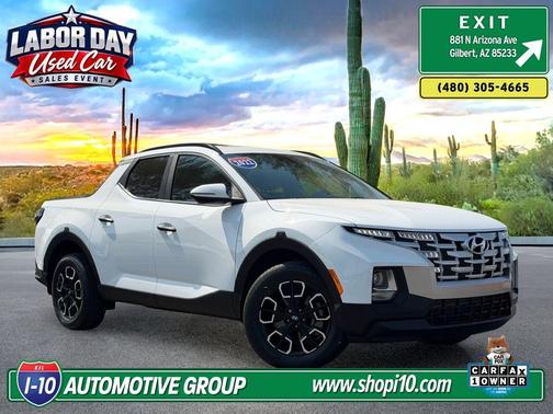 Ice White 2022 Hyundai SANTA CRUZ 2.5L SEL