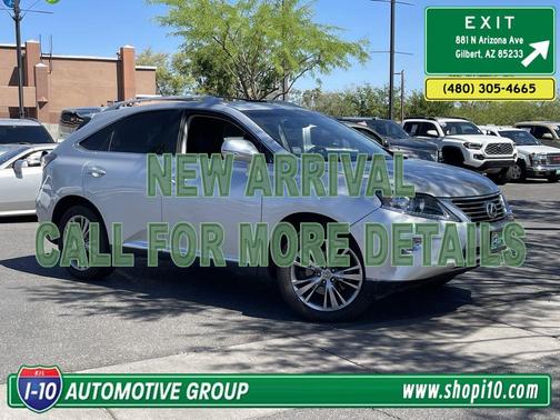 Silver Lining Metallic 2013 Lexus RX 350 Base