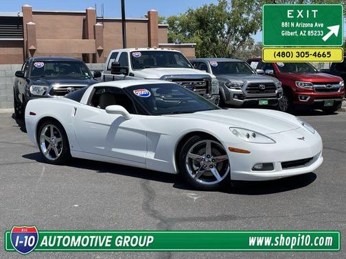 Arctic White 2007 Chevrolet Corvette Base