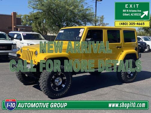 Detonator Yellow Clearcoat 2011 Jeep Wrangler Unlimited Sahara