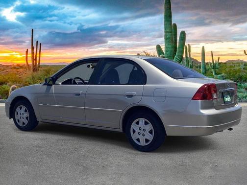Shoreline Mist Metallic 2003 Honda Civic LX
