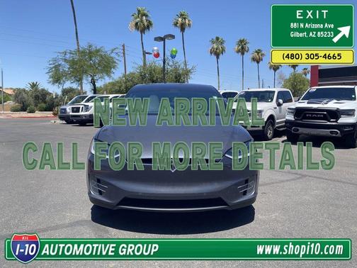 Gray 2018 Tesla Model X 75D