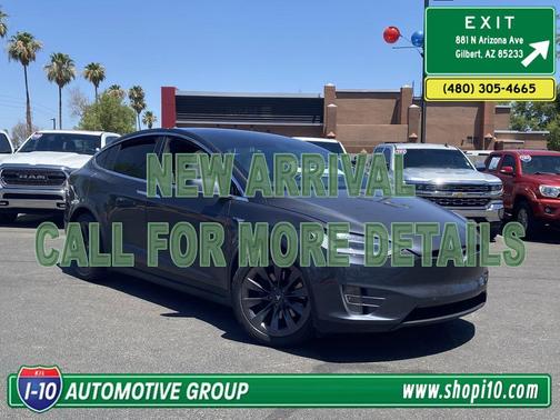 Gray 2018 Tesla Model X 75D