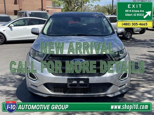 Ingot Silver Metallic 2018 Ford Edge Sport