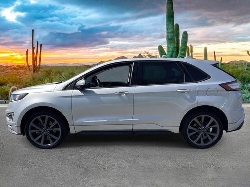 Ingot Silver Metallic 2018 Ford Edge Sport