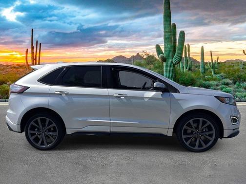 Ingot Silver Metallic 2018 Ford Edge Sport