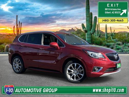 Chili Red Metallic 2019 Buick Envision Premium I