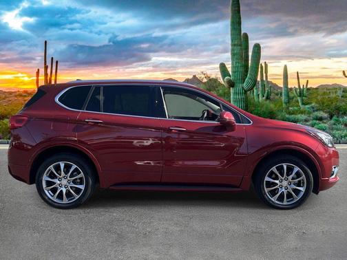 Chili Red Metallic 2019 Buick Envision Premium I