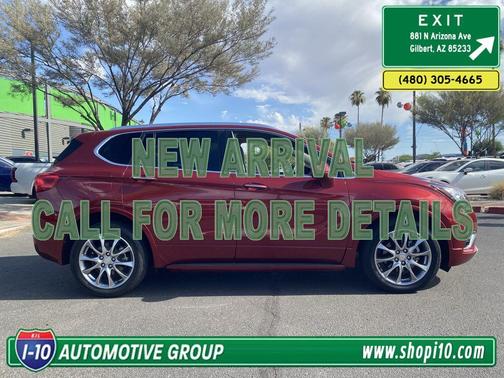 Chili Red Metallic 2019 Buick Envision Premium I